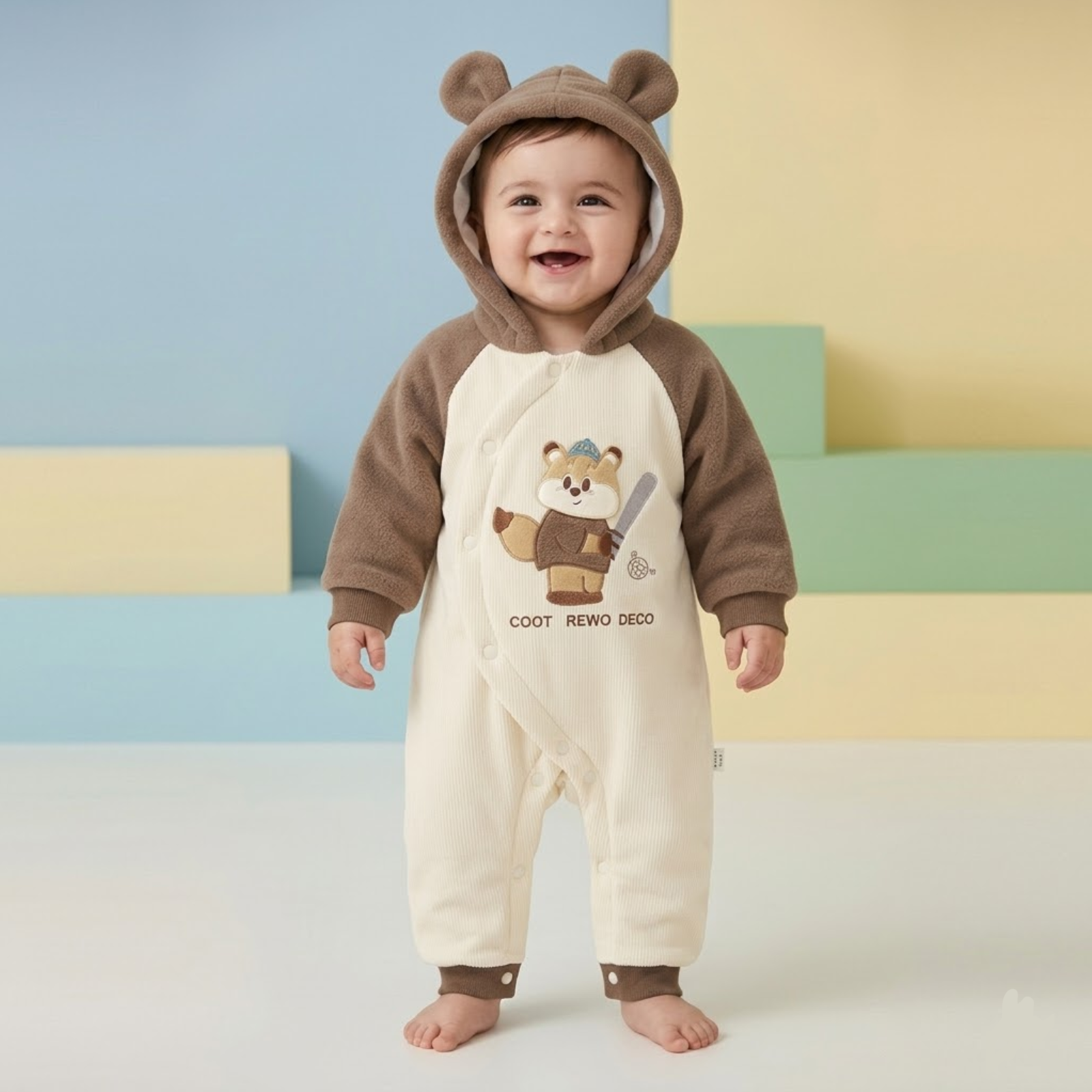 Little Fox Thermal Romper