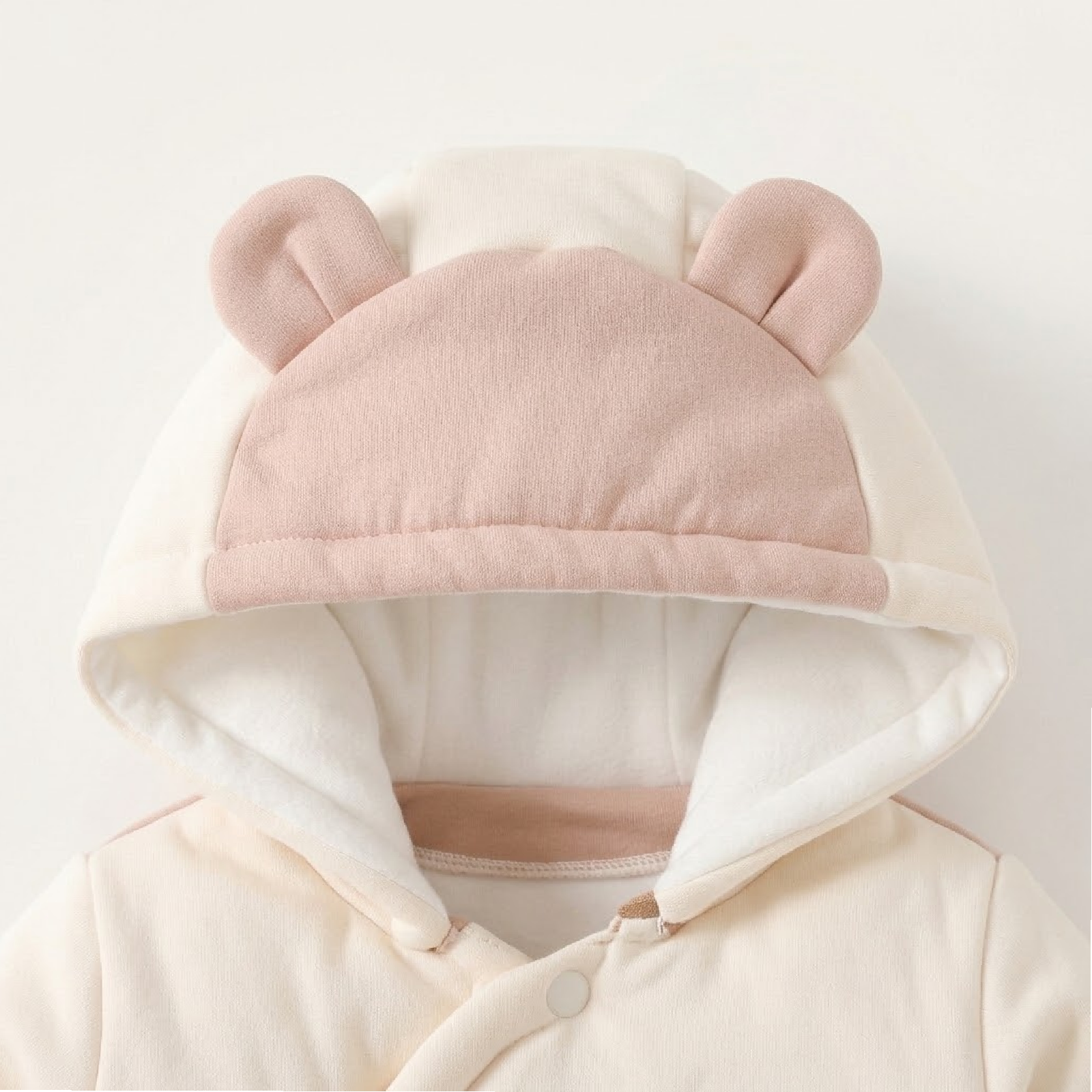 Teddy Thermal Hooded Romper