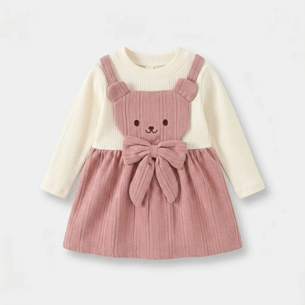 Honeybear Pinafore Set – Terry