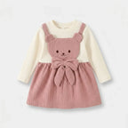 Honeybear Pinafore Set – Terry