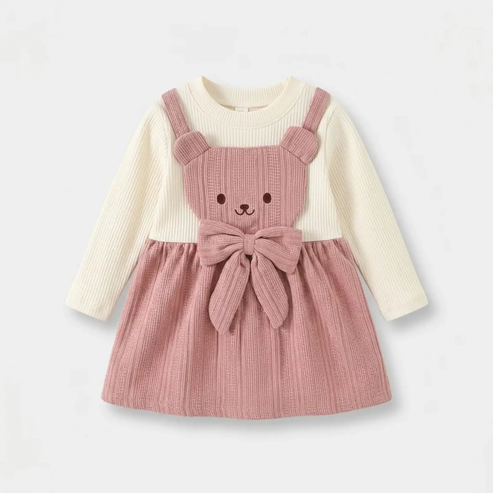 Honeybear Pinafore Set – Terry