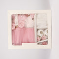 Blush Bow Polka Dot Dress Gift Set