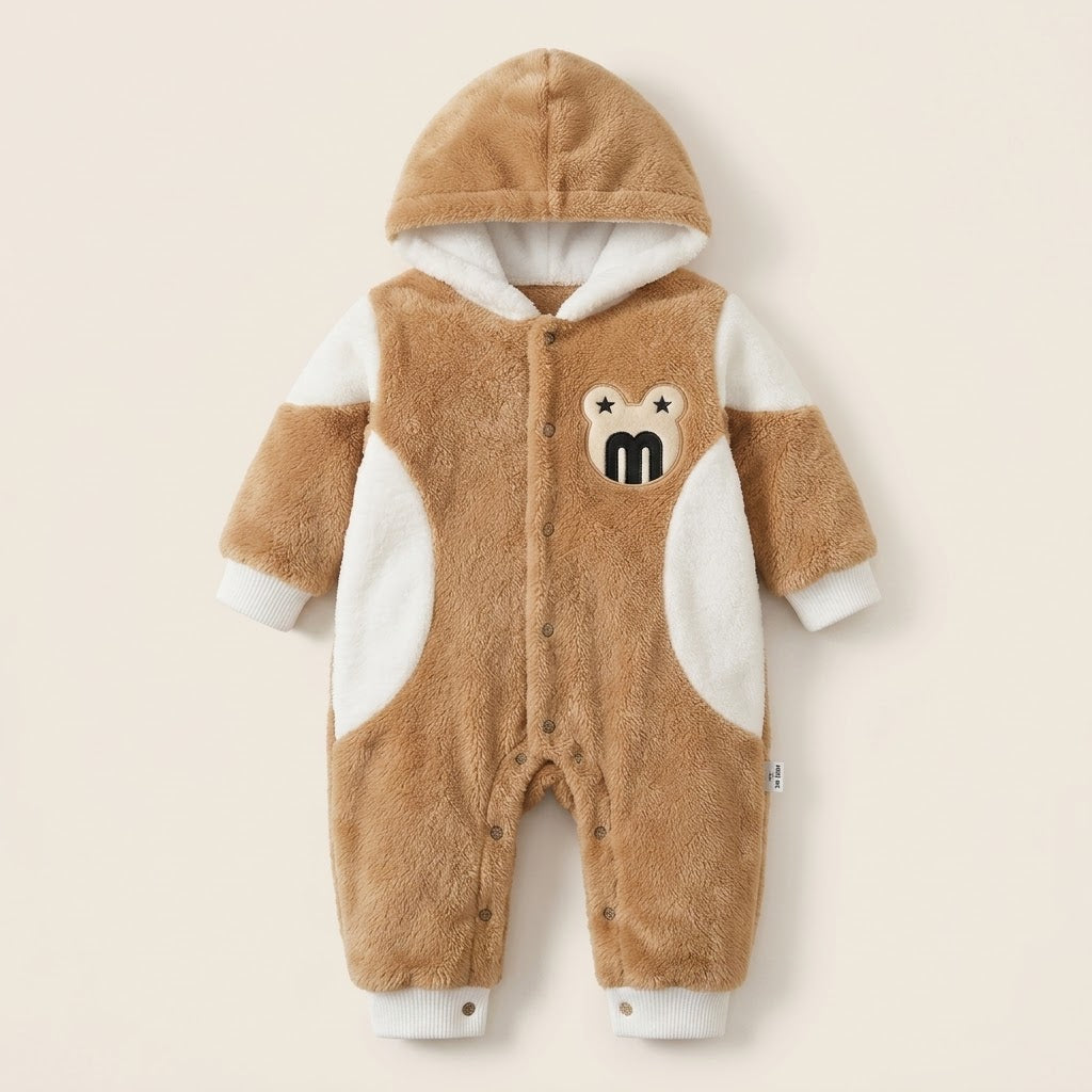 Bear Buddy Hooded Romper