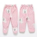 Pink Elephant 5-Piece Newborn Velour Set