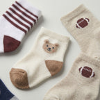 Baby Boys Socks Gift Set – 6 Pairs in Gift Box