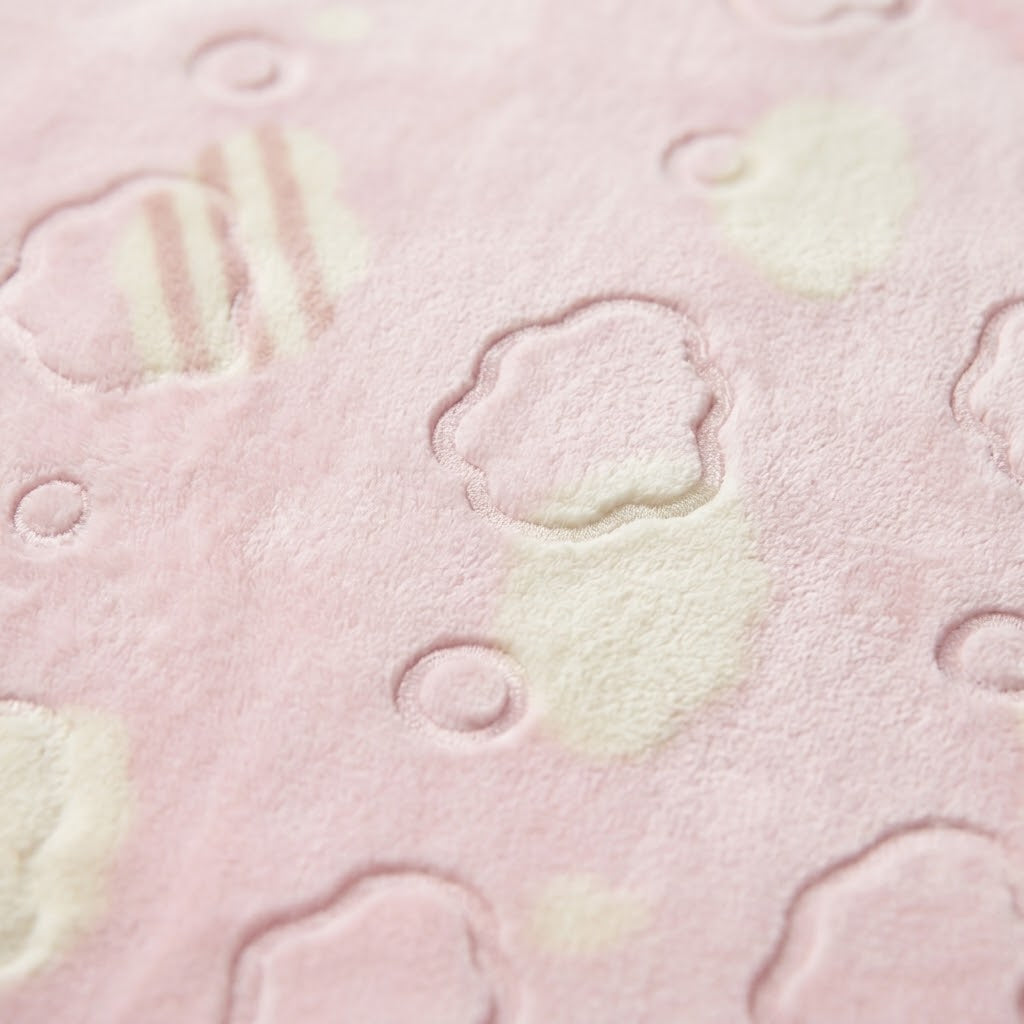 Super Soft Pink Cloud Zipper Blanket – Newborn