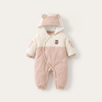 Teddy Thermal Hooded Romper