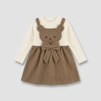 Honeybear Pinafore Set – Terry