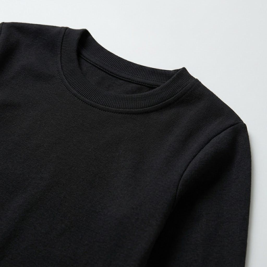 Black Long-Sleeve Thermal Tee – Pack of 2