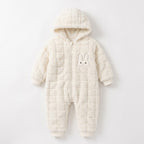 Snuggle Bunny Plush Waffle Romper
