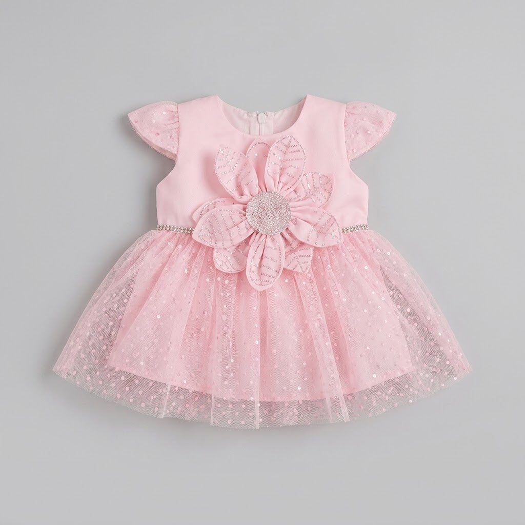 Sequin Flower Dress Gift Set