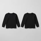 Black Long-Sleeve Thermal Tee – Pack of 2