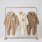 Snuggle Bunny Plush Waffle Romper